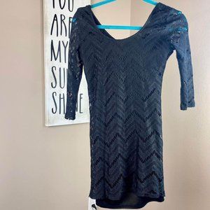 Black Lace Dress size 5